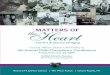 MATTERS OF Heart · This year's theme Matters of the Heart focuses on the physical, social, and emotional aspects of the heart and health among older adults. To compliment this theme,