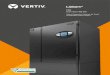 PDX from 15 to 165 kW - Vertiv€¦ · we’re building the future of a world where critical technologies always work. ... 6 LIEBERT® PDX from 15 to 165 kW ... Net Sensible EER 4.37