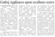 Godrej Appliances · Chairman, Rathinam Group of Institutions. Speaking on the occasion, Mr. Ravi Bhat said as a responsible corporate, Godrej Appliances intend to add 55,000 skilled