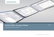 SIMARIS design Help - Siemens · 2.4.2 Edit menu 20 2.4.3 Dimensioning menu 21 2.4.4 View menu 21 2.4.5 Energy Efficiency menu 22 2.4.6 Tools menu 25 2.4.7 Help menu 31 2.4.8 Corresponding