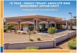 15 YEAR - SINGLE TENANT ABSOLUTE NNN INVESTMENT OPPORTUNITY€¦ · Saguaro National Park, home to the giant saguaro, a plant found in only a small portion of the United States. As