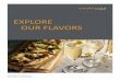 EXPLORE OUR FLAVORS - Marriott International › marriottassets › marriott › ... · your event. The expected number will act as the final guarantee number if the guarantee number