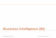 Business Intelligence (BI)€¦ · Reviewers and Microstrategy users who need to run analytics using transactional data from FY13 to FY17 •Hands-on exercises using your own departmental