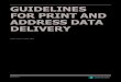GUIDELINES FOR PRINT AND ADDRESS DATA DELIVERY · 2020-03-10 · 03 eversfrank.com General guidelines for print data delivery In order to save time and money, you should pay attention