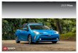 2020 Prius...Page 2 XLE AWD-e shown in Electric Storm Blue with available accessory cargo cross bars.See numbered footnotes in Disclosures section. Find your element. Ready or not,