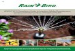 MWELO 2015 Compliance Guide to Irrigation-Related Requirements · irrigation systems. (K) The design of the irrigation system shall conform to the hydrozones of the landscape design