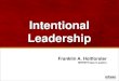 Intentional Leadership ppt deck Updated June 2012qnet.ca/documents/MLBreatkout1IntentionalLeadership.pdf · influence General ... Intentional LeadershipClick to edit Master title