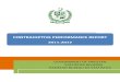 CONTRACEPTIVE PERFORMANCE REPORT 2011-2012 · Mr. Waqar Ahmad, Deputy Director 4. Syed Adil Hashmi, Statistical Officer 5. Mr. Arshad Ahmad Khan, Research Supervisor 6. Mr. Mahmood-ul-Hasan,