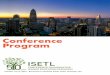 Conference Program - International Society for Exploring ... › wp-content › uploads › 2018 › 11 › ISETL-Conference-P… · International Society for Exploring Teaching and