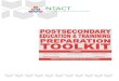 Postsecondary Education and Training Preparation Toolkit · 2018-08-03 · PSETP Toolkit July, 2018 . 2 . POSTSECONDARY EDUCATION AND TRAINING PREPARATION TOOLKIT . U.S. Office of