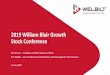 2019 William Blair Growth Stock Conferences21.q4cdn.com/325629665/files/doc_presentations/2019/06/... · 2019-06-06 · Through Brand Preference Strategy and Correctly Investing in