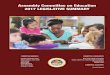 Assembly Education Committee › sites › aedn.assembly.ca.gov › files... · I am pleased to provide this summary report on the activities of the Assembly Committee on Education
