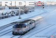 RIDE Magazine | February 2015 1 · the discounted fare structure. Multi-ride tickets will still be discounted at the same rate. Reduced fare tickets will continue to be 50% of the