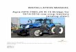 INSTALLATION MANUAL Agra-GPS CNH-JD R-15 Bridge for 2014 ... › support › Installs English › PDFs › CNH... · and a John Deere display (1800, 2600, 2630 or 4640, 4240). This