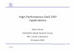 High Performance DoD DSP Applications - MIT CSAILgroups.csail.mit.edu/cag/wss03/talks/wss03-bond.pdf · 2003-08-26 · MIT Lincoln Laboratory Slide-1 SC2002-Tutorial Embedded Signal