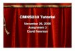 CMNS230 Tutorial Nov 27 - SFU.ca text... · Assignment 3 - The Pitch • Genre – Organisation of cultural products by type – Usually has a set of deﬁned codes and conventions