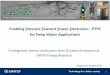 Enabling Pressure Tolerant Power Electronics - …...1 Findings and interim conclusions from 10 years of research at SINTEF Energy Research Enabling Pressure Tolerant Power Electronics