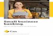 Small business banking. - CommBank · Small business banking 7 Save time reconciling your accounts Simplify reconciliation and save time with every Business Activity Statement (BAS)