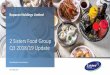 Boparan Holdings Limited - 2 Sisters Food Group...Turnaround actions start to deliver; earnings growth driven by core businesses Q3 Performance overview • Reported revenue and EBITDA