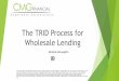 The TRID Process for Wholesale Lending - CMG Financialdocs.cmgfi.com/wholesale/The-TRID-process-for... · CMG Financial is a registered trade name of CMG Mortgage, Inc., NMLS #1820