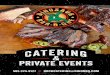 PRIVATE EVENTS - Dinosaur Bar-B-Que · 2020-05-26 · PRIVATE DINING Host your party at our house. *A 15% administrative fee added for Private Dining. DELIVERY Please allow a 30-minute