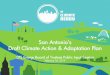 San Antonio’s Draft Climate Action & Adaptation Plan · Teach your kids skills for a sustainable, healthy life: Mitigation Reducing greenhouse gas emissions through everyday behaviors