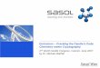 Emissions – Cracking the candle’s code – Chemistry meets Cryptographyalafave.org/wp-content/uploads/2015/02/SASOLWaxEnglishWCCIIFin… · Overview General introduction Ökometric