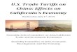 U.S. Trade Tariffs on China: Effects on...IV. Remarks from Panel of Trade and Research Organizations Darlene Chiu Bryant, Executive Director, GlobalSF Stephen Cheung, President, World