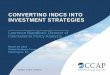 CONVERTING iNDCs INTO INVESTMENT STRATEGIES · 2016-04-05 · CONVERTING iNDCs INTO INVESTMENT STRATEGIES Author: Laurence Blandford, CCAP Subject: Presentation at the 2016 Global
