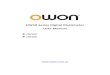 OWON Digital Multimeter User Manual - GOTRONIKgotronik.pl/images/img/OW18_Series_Digital_Multimeter_USER_MAN… · When servicing the multimeter, use only the specified replacement