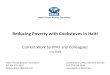 Reducing Poverty with Cookstoves in Haiti - GlobalGiving › pfil › 30822 › Reducing... · Reducing Poverty with Cookstoves in Haiti Current Work by PPAF and Colleagues July 2018