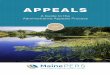 APPEALS Booklet.pdfA Guide to the MainePERS Administrative Appeals Process A publication of Maine Public Employees Retirement System (MainePERS) P.O. Box 349 Augusta, ME 04332-0349