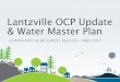 Lantzville OCP Update & Water Master Plan · 2017-05-09 · May 9, 2017 DISTRICT OF LANTZVILLE OCP UPDATE & WATER MASTER PLAN 9 Preliminary Planning Directions: Encourage varied single-family