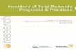 Inventory of Total Rewards Programs & Practices...About WorldatWork® The Total Rewards Association WorldatWork () is a nonprofit human resources association for professionals and