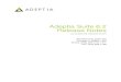 Adeptia Suite 6.2 Release Notes · Adeptia Suite 6.2 Release Notes Last Updated Date: September 23, 2014 343 West Erie, Suite 440 Chicago, IL 60654, USA Phone: (312) 229-1727 x111