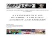 A CONFERENCE ON OLYMPIC ATHLETES: ANCIENT AND MODERN Athletes - Ancient and Moder… · ‘Olympic Athletes: Ancient and Modern’ ... written to honour particular athletes at the