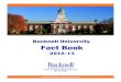 Bucknell University Fact Book · 2019-11-20 · BUCKNELL UNIVERSITY FACT BOOK | OFFICE OF INSTITUTIONAL RESEARCH AND PLANNING | FORWARD | 5 Peter C. Gerhard ’80 2017 Managing Partner,
