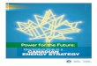 Electricity’s Role in a CANADIAN ENERGY STRATEGY...Power for the Future: Electricity’s Role in a Canadian Energy Strategy Canada’s electricity system today is reliable, affordable