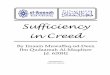 Sufficiency in Creed - Text - WordPress.com · (Sufficiency in Creed) of the great Imaam, Abu Muhammad Muwaffaq-ud-Deen Ibn Qudaamah Al-Maqdisee, may Allaah have mercy on him. In