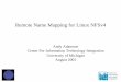 Remote Name Mapping for Linux NFSv4 - CITI: Center for ...€¦ · Remote Name Mapping for Linux NFSv4 Andy Adamson Center For Information ... NFSv4: names not numbers on the wire