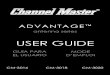 USER GUIDE - Channel Masterdownloads.channelmaster.com/Sheets/30+Series+UG.pdf · 6 antenna series Antenna Assembly 1. If the antenna has a 2- or 3-section crossarm boom, assemble