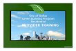 City of Dallas Green Building Program Residential PROVIDER ... · Create awareness of the positive benefits of green buildings Encourage building owners, design professionals, and