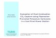 Evaluation of Post-Combustion Alfons Kather Jochen Oexmann ... Mtg/01-03 -- J... · • Chemical absorption of CO 2 with K 2CO 3/PZ described by reaction scheme:-2 2 - - 3-2 - - 3
