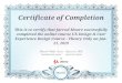 Certificate of Completion This is to certify that Jarrod ... · Certificate of Completion This is to certify that Jarrod Moore successfully completed the online course UX Design &