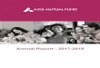 Annual Report - 2017-2018 - Mutual Funds Online | Axis MF · We have pleasure in presenting the Ninth Annual Report of the schemes of Axis Mutual Fund for the period ended March 31,