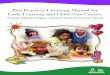 Best Practices Licensing Manual for Early Learning and Child … · 2017-05-09 · Your Child Care Co-ordinator 7 Types of Licences and Licensing Orders ... Licensing Application