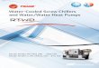 Water-Cooled Screw Chillers and Water/Water Heat Pumps...• The Tracer™ CH530 provides the intelligence behind the ... quick access to critical data • Intuitive navigation allows