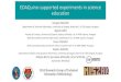 EDAQuino-supported experiments in science education · 2019-08-26 · EDAQuino-supported experiments in science education Gergely MAKAN Department of Technical Informatics, University