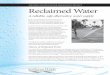 Reclaimed Water › sites › default › files › ...small urban reuse system began with the irrigation of Golden Gate Park in San Francisco.1 In 1966, Florida entered the reclaimed