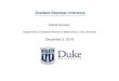 Scalable Bayesian Inference - Statistical dunson/ScalableBayes_ آ  2018-12-03آ  Scalable